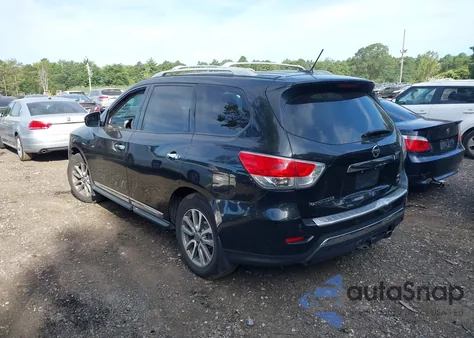 2015 Nissan Pathfinder Sl z USA, uszkodzony, nr VIN 5N1AR2MM9FC687193